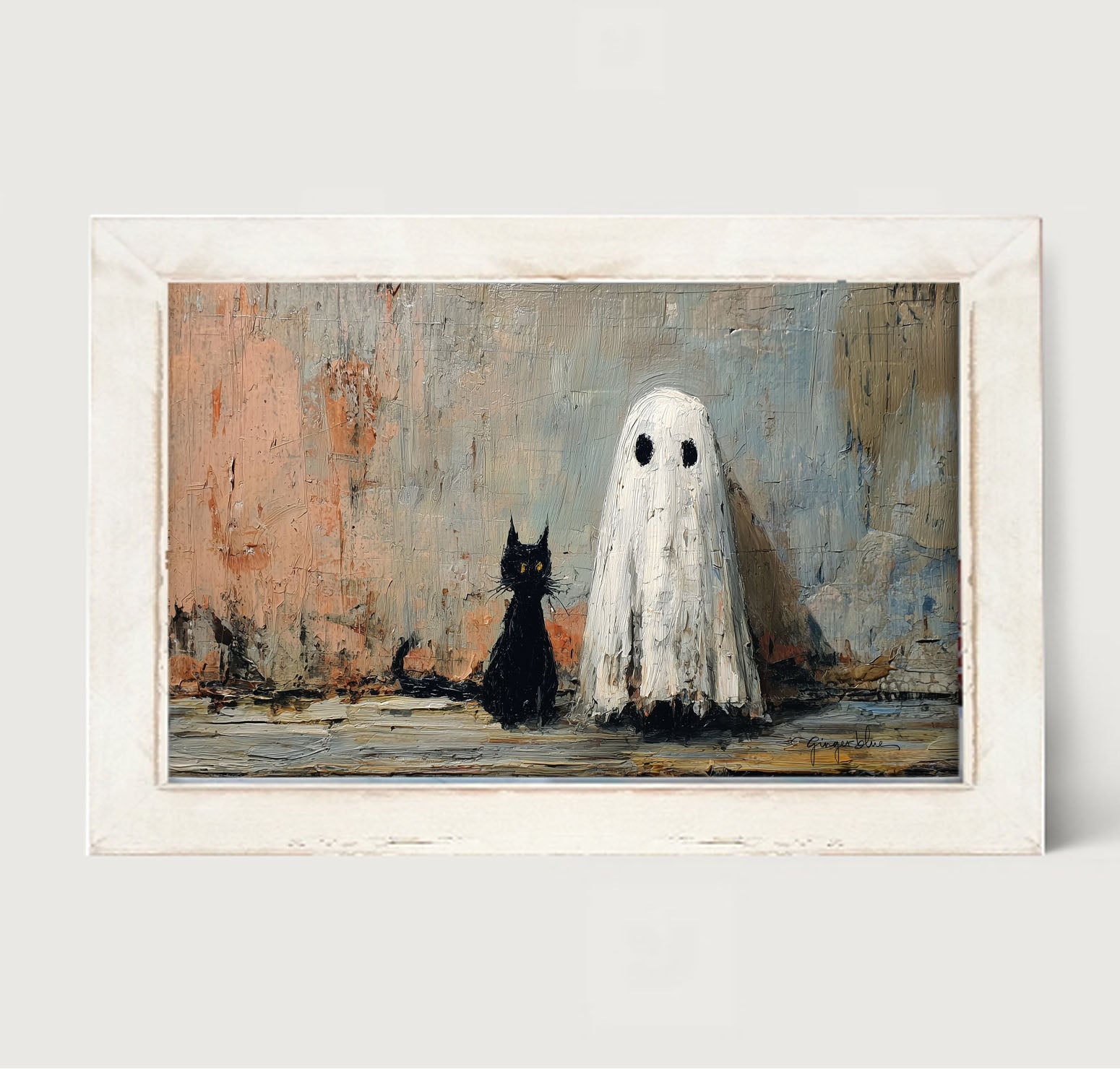 Black Cat and Ghost