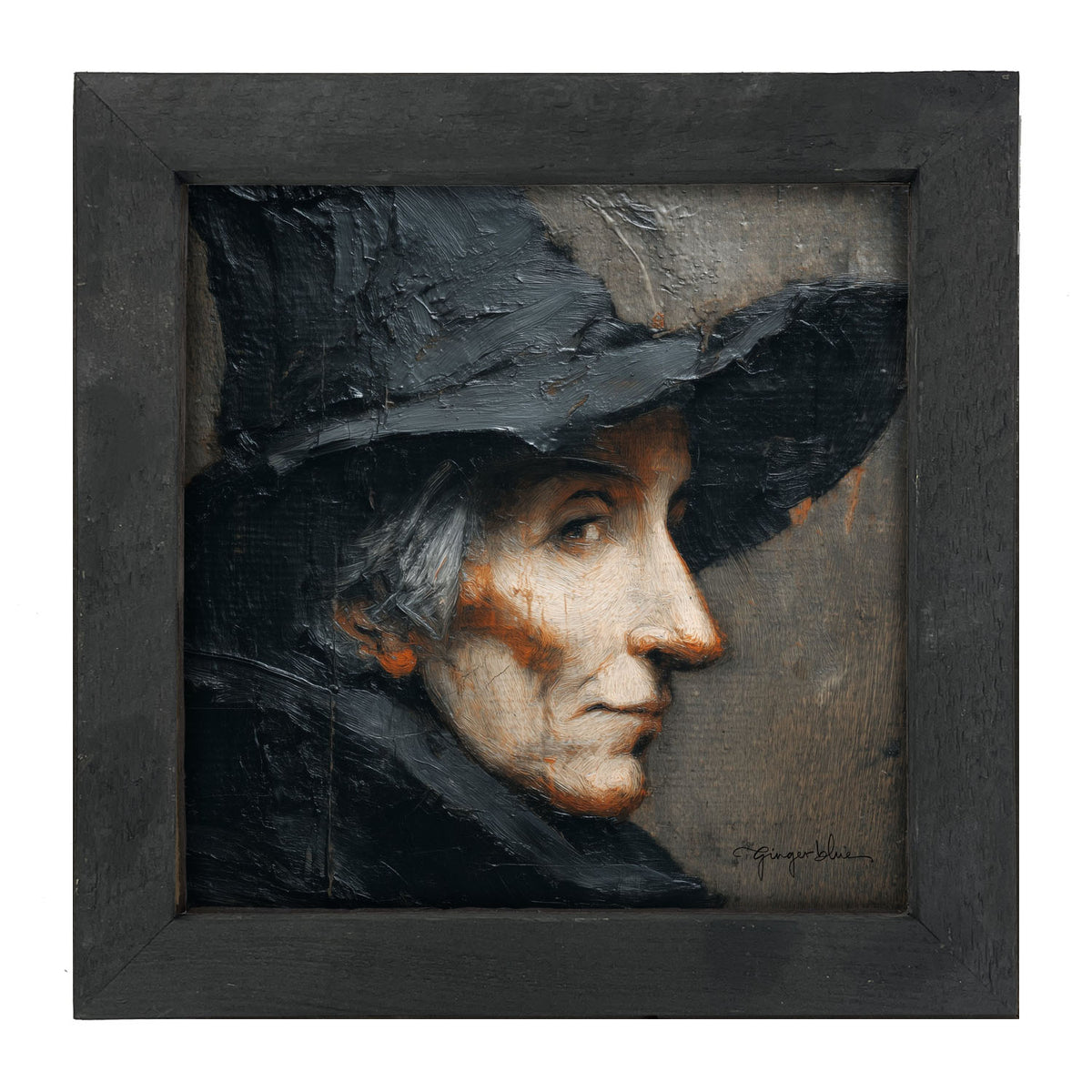 Witch Portrait - Framed Art
