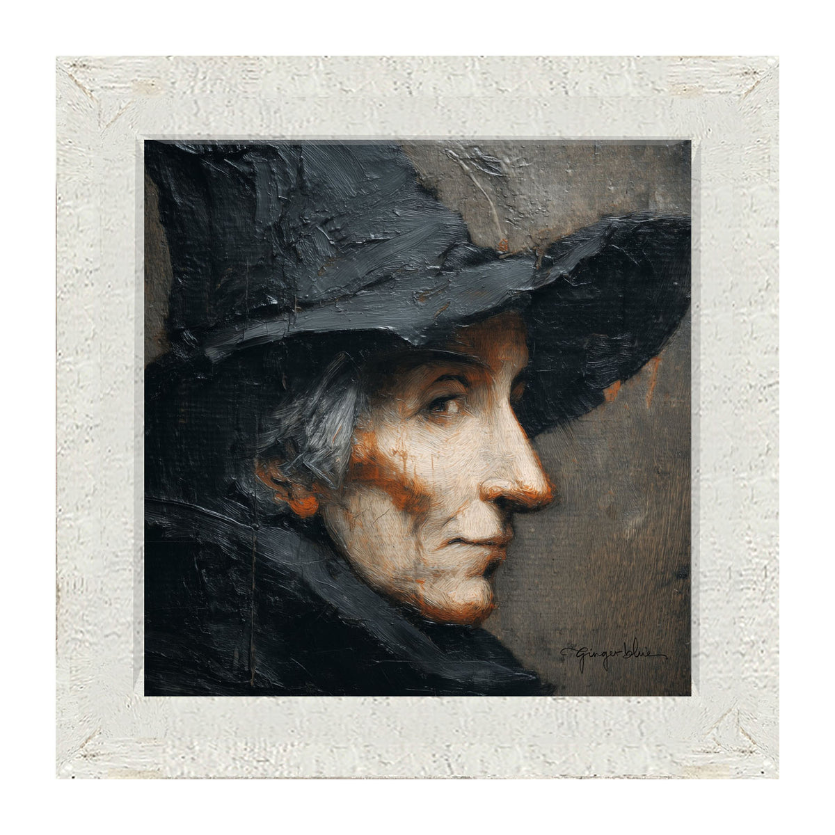 Witch Portrait - Framed Art