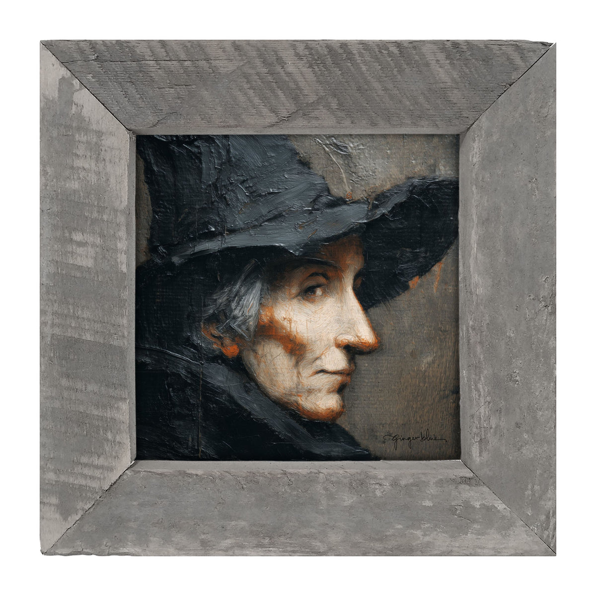 Witch Portrait - Framed Art
