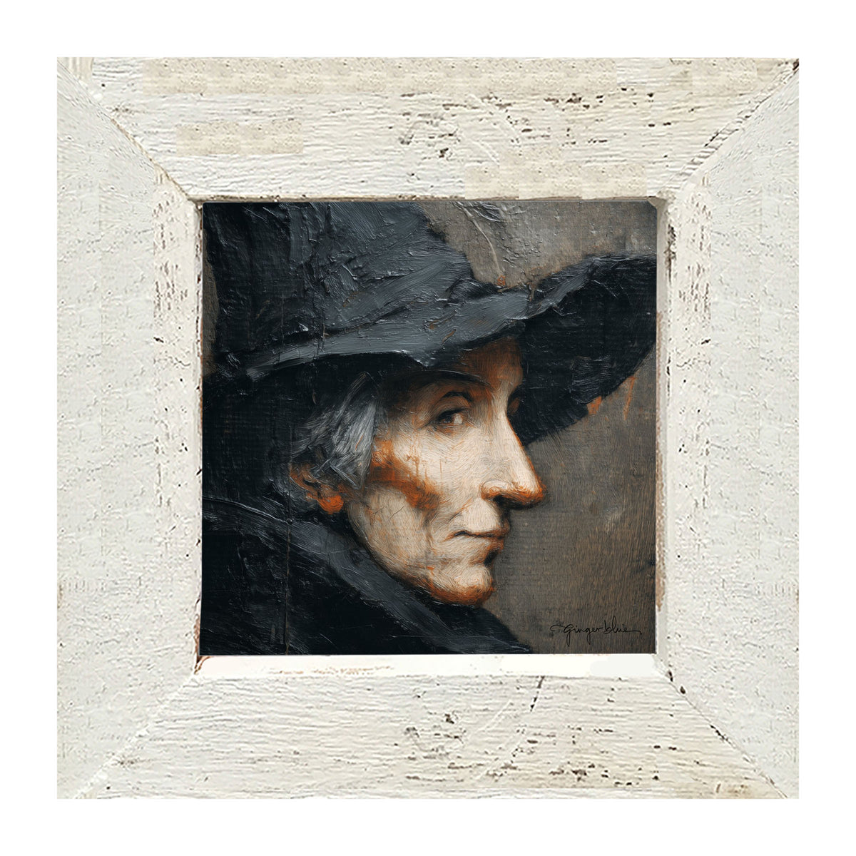 Witch Portrait - Framed Art