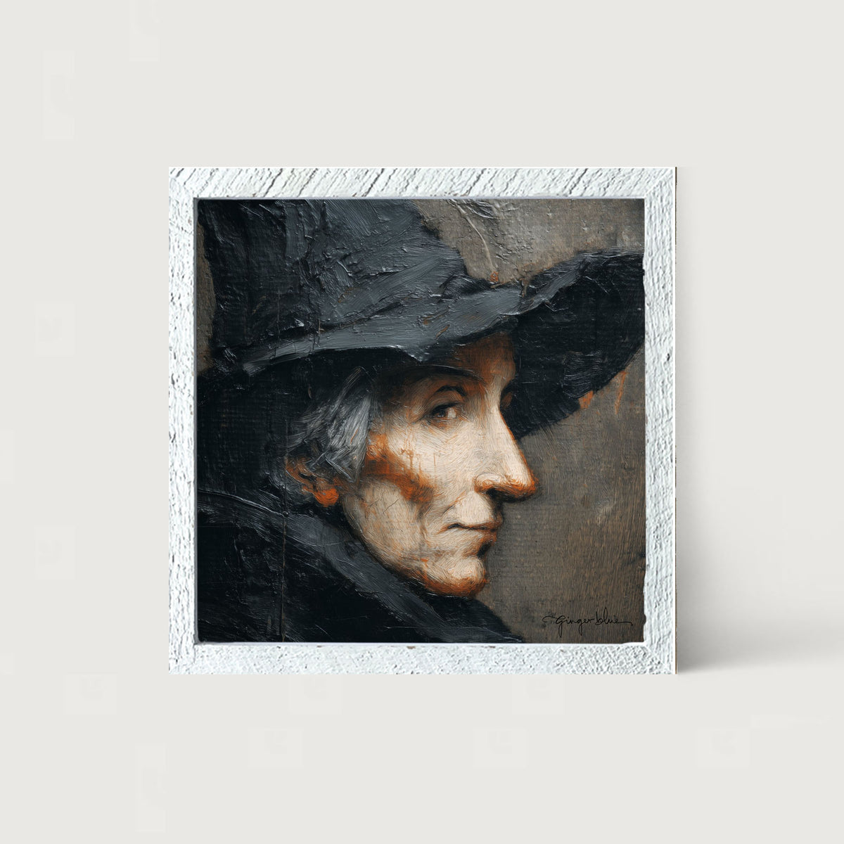 Witch Portrait - Framed Art