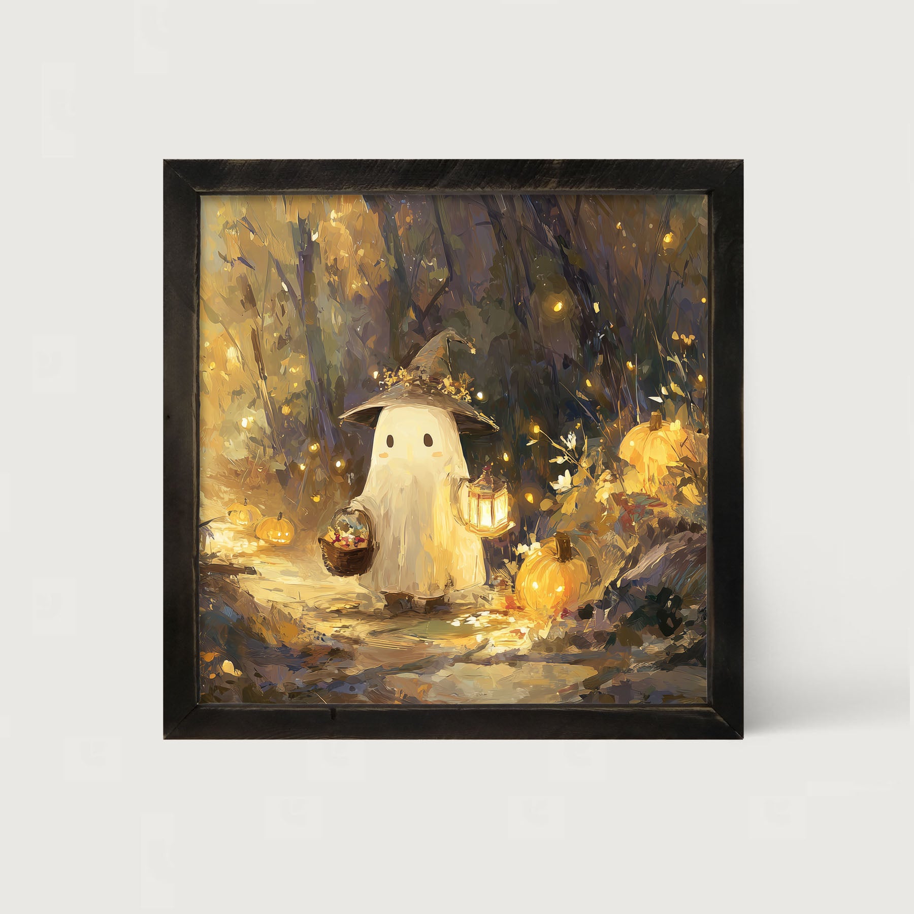 Halloween Friends - Ghost on Path