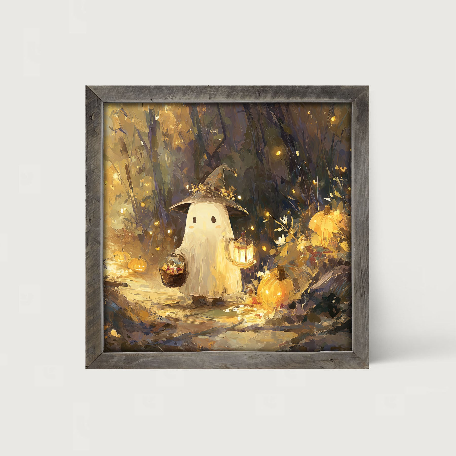 Halloween Friends - Ghost on Path
