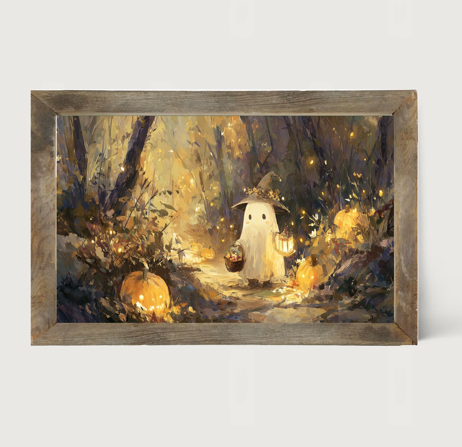Halloween Friends - Ghost on Path