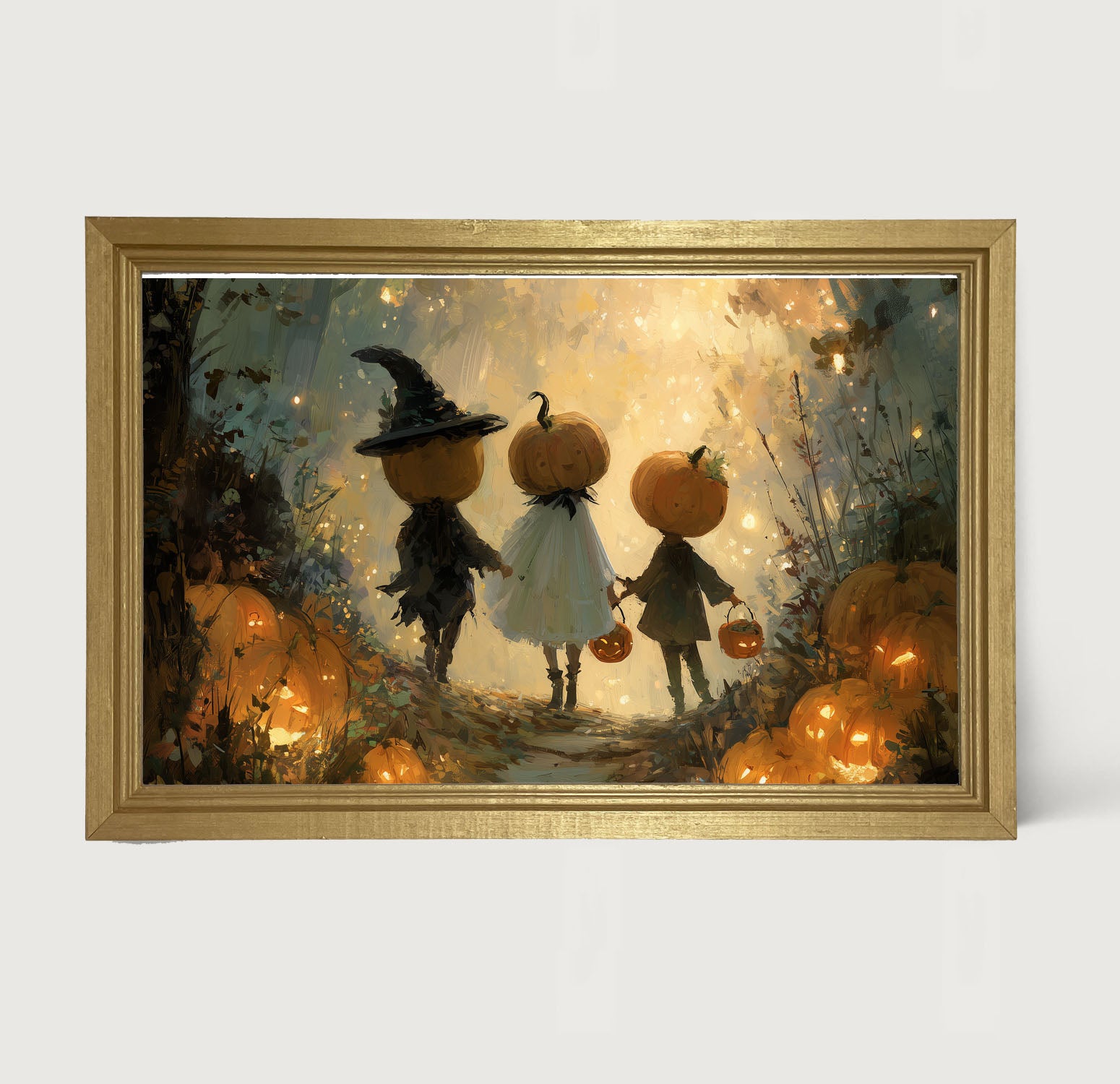 Halloween Friends - Trio of Trick or Treaters