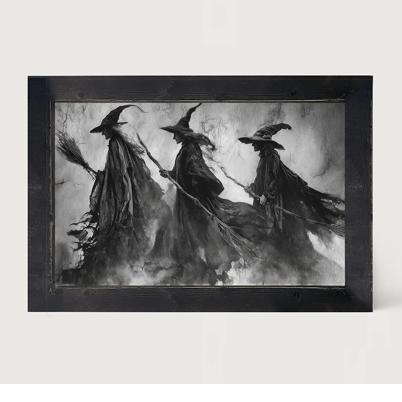 Three Shadow Witches Traveling Together