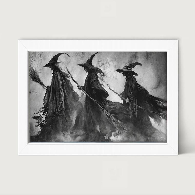 Three Shadow Witches Traveling Together