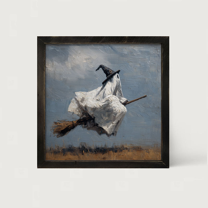 Witchy Ghost in Field