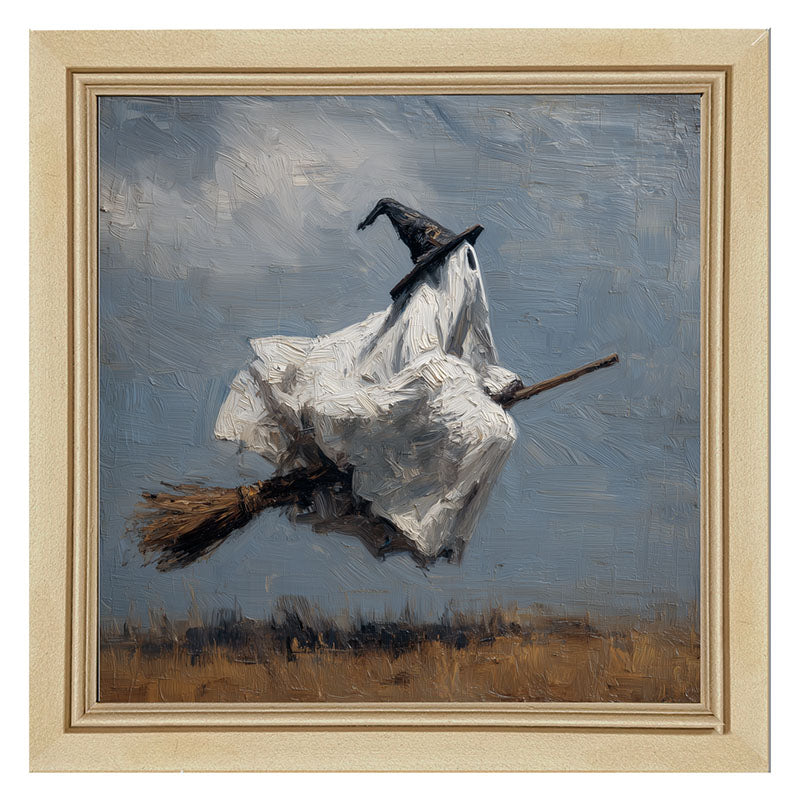Witchy Ghost in Field