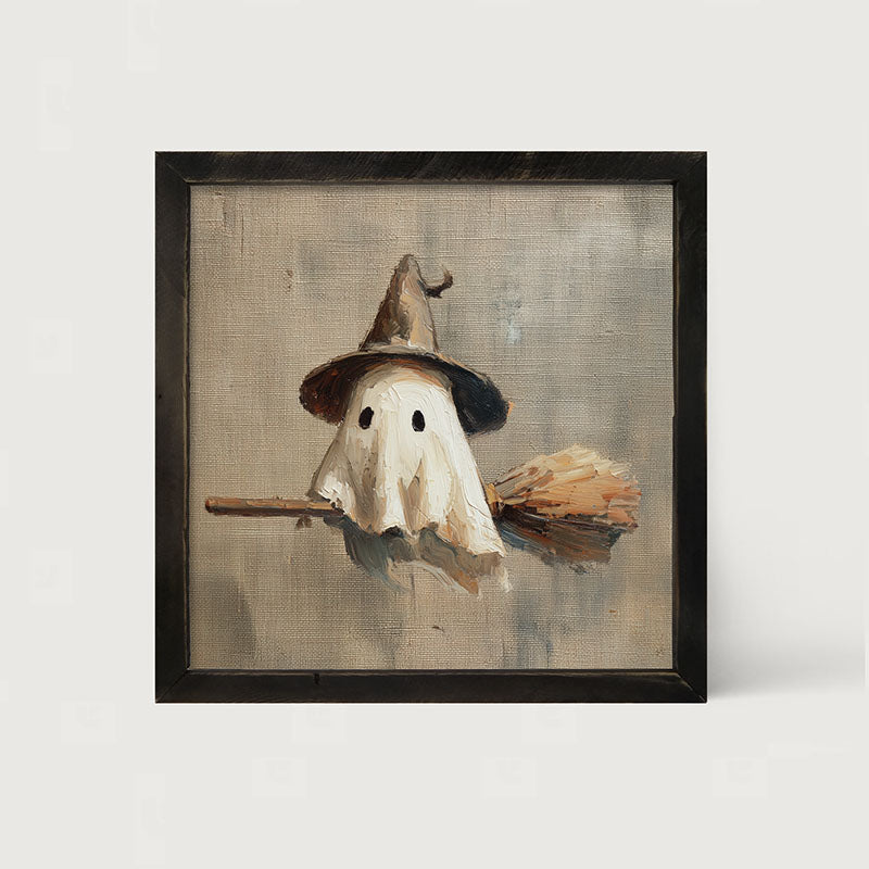 Witchy Ghost Flying