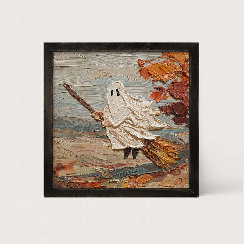 Ghost on Broom in Autumn