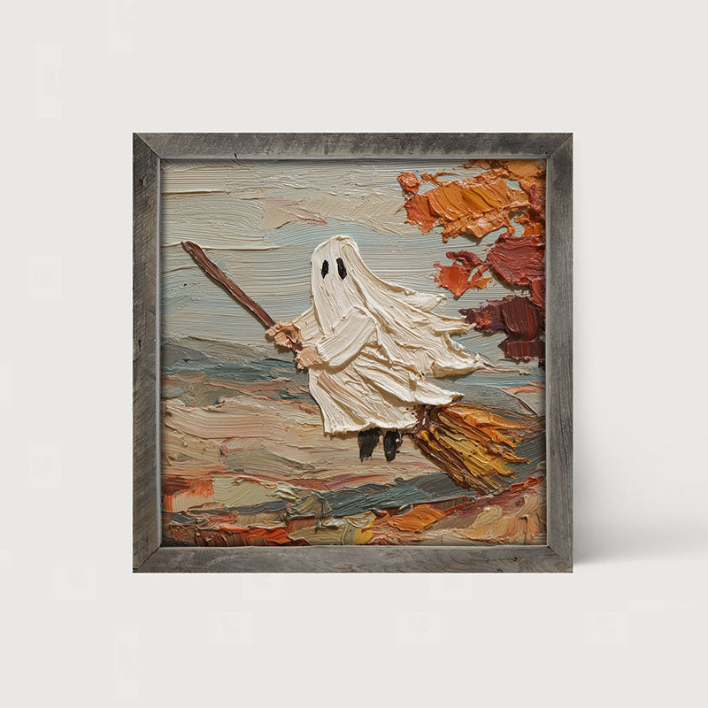 Ghost on Broom in Autumn