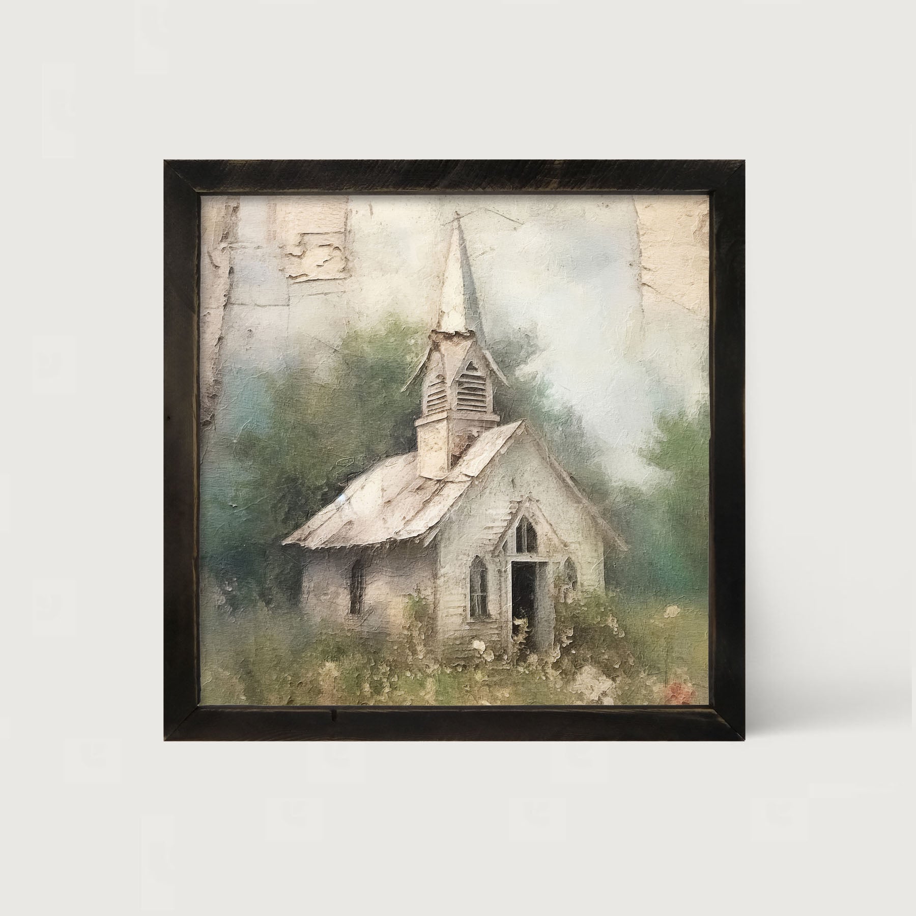 Old Country Church 2 - Framed Art