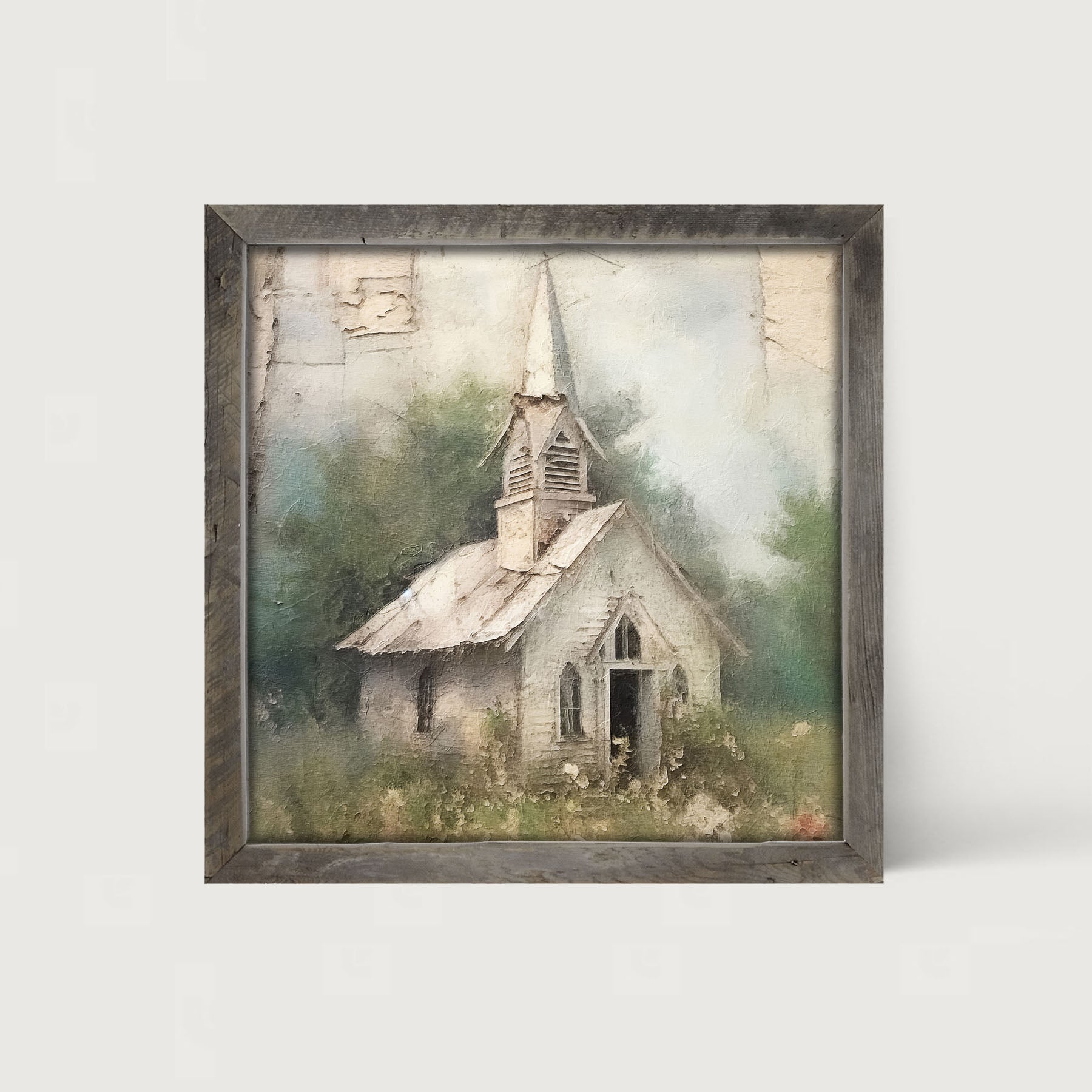 Old Country Church 2 - Framed Art