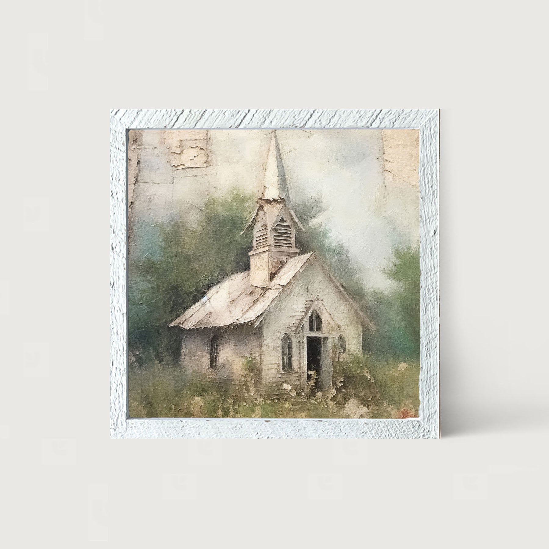 Old Country Church 2 - Framed Art