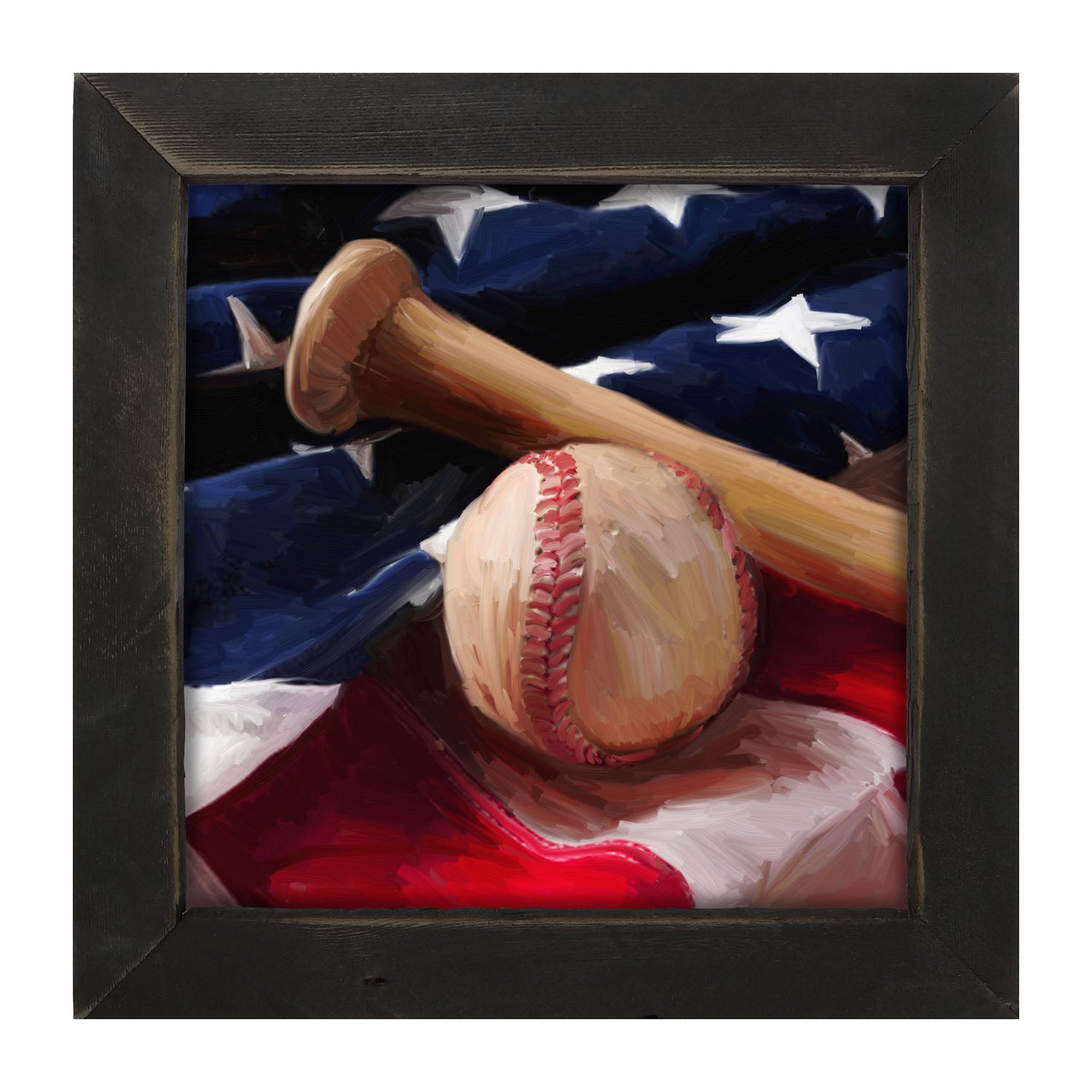 Patriotic Ball - Framed art