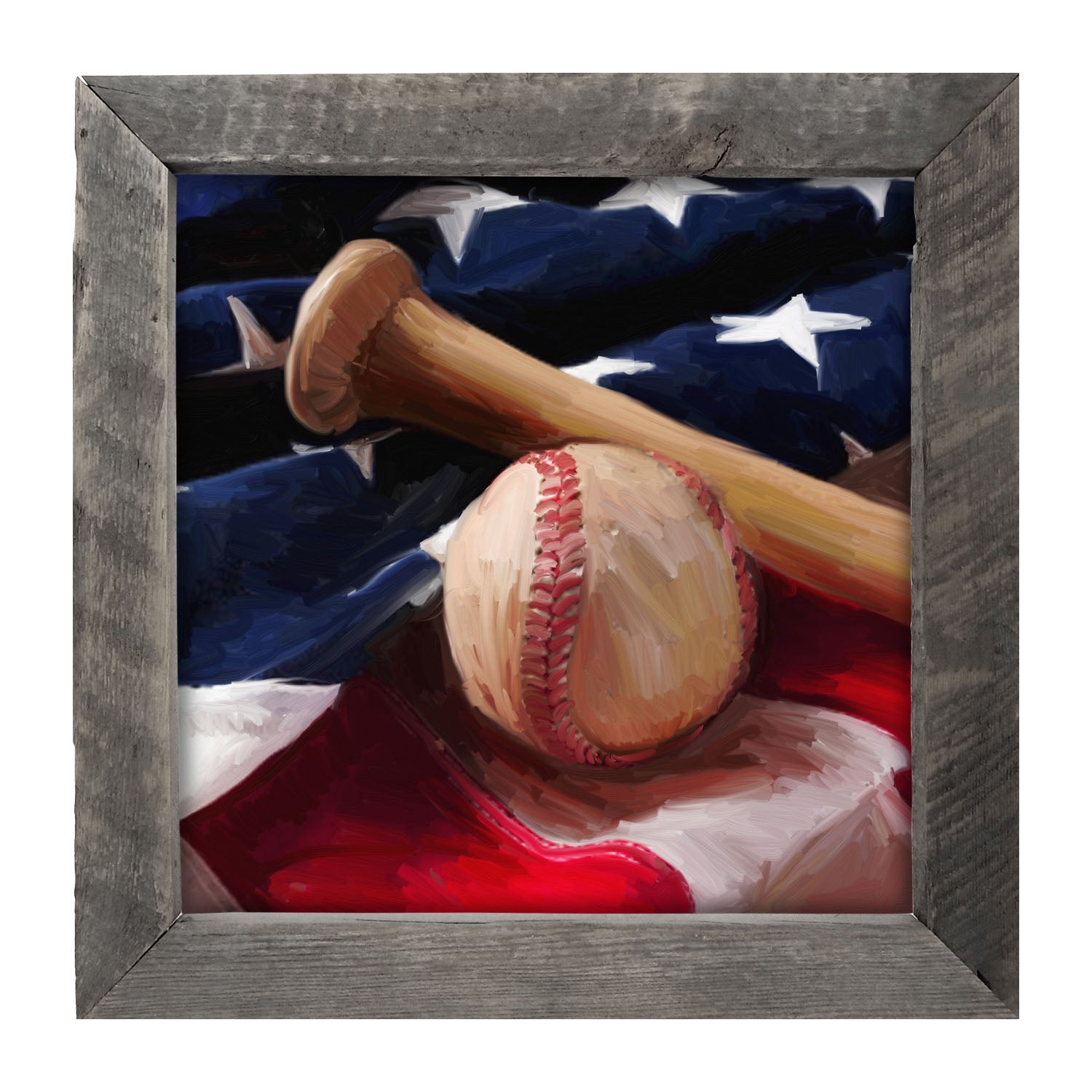 Patriotic Ball - Framed art