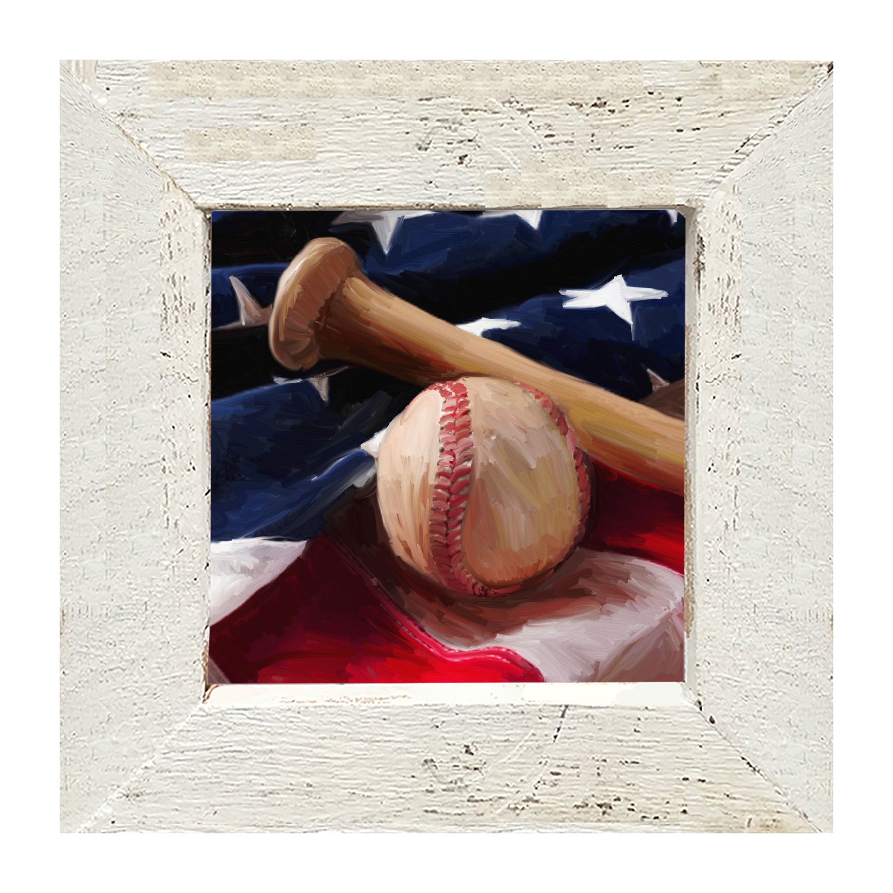 Patriotic Ball - Framed art