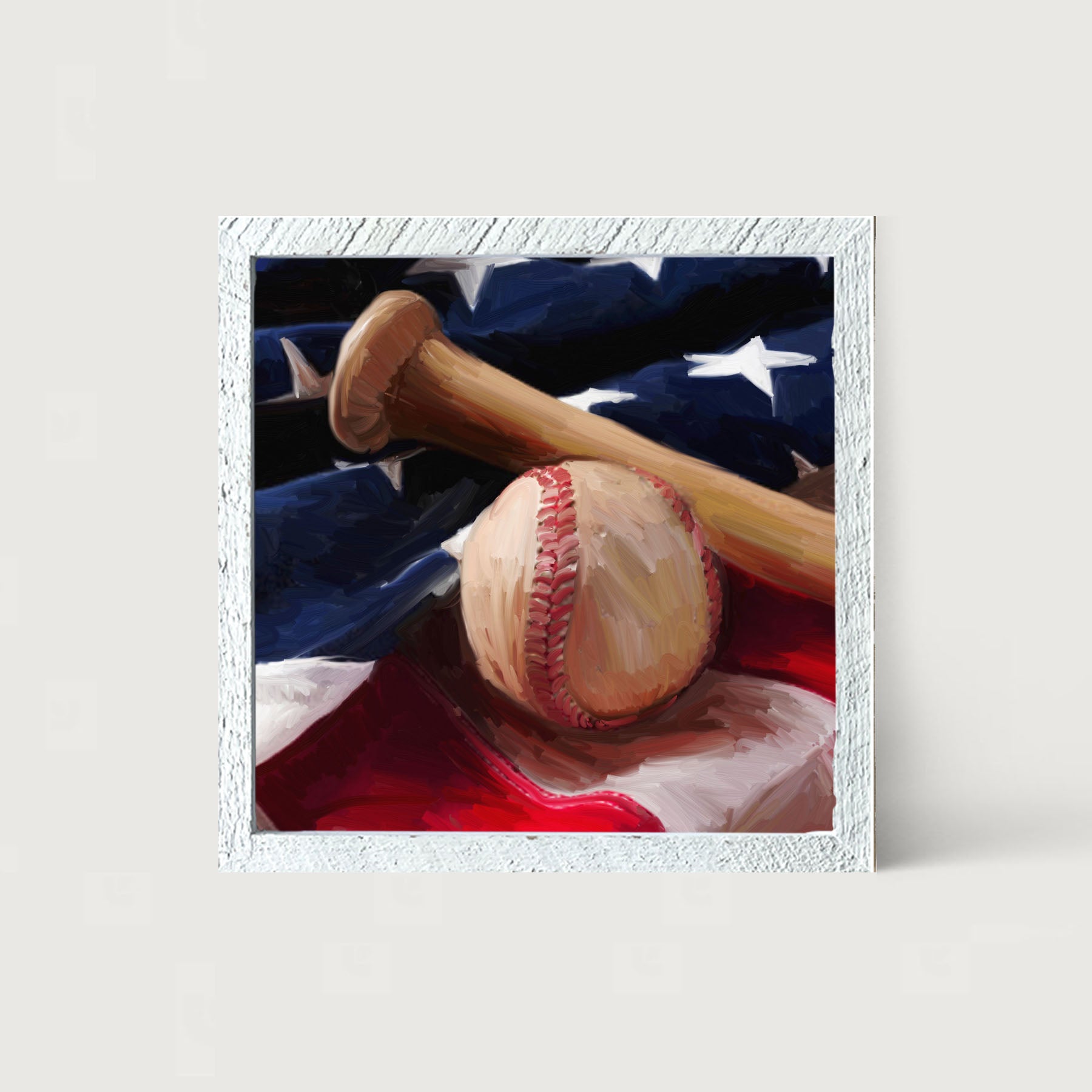 Patriotic Ball - Framed art