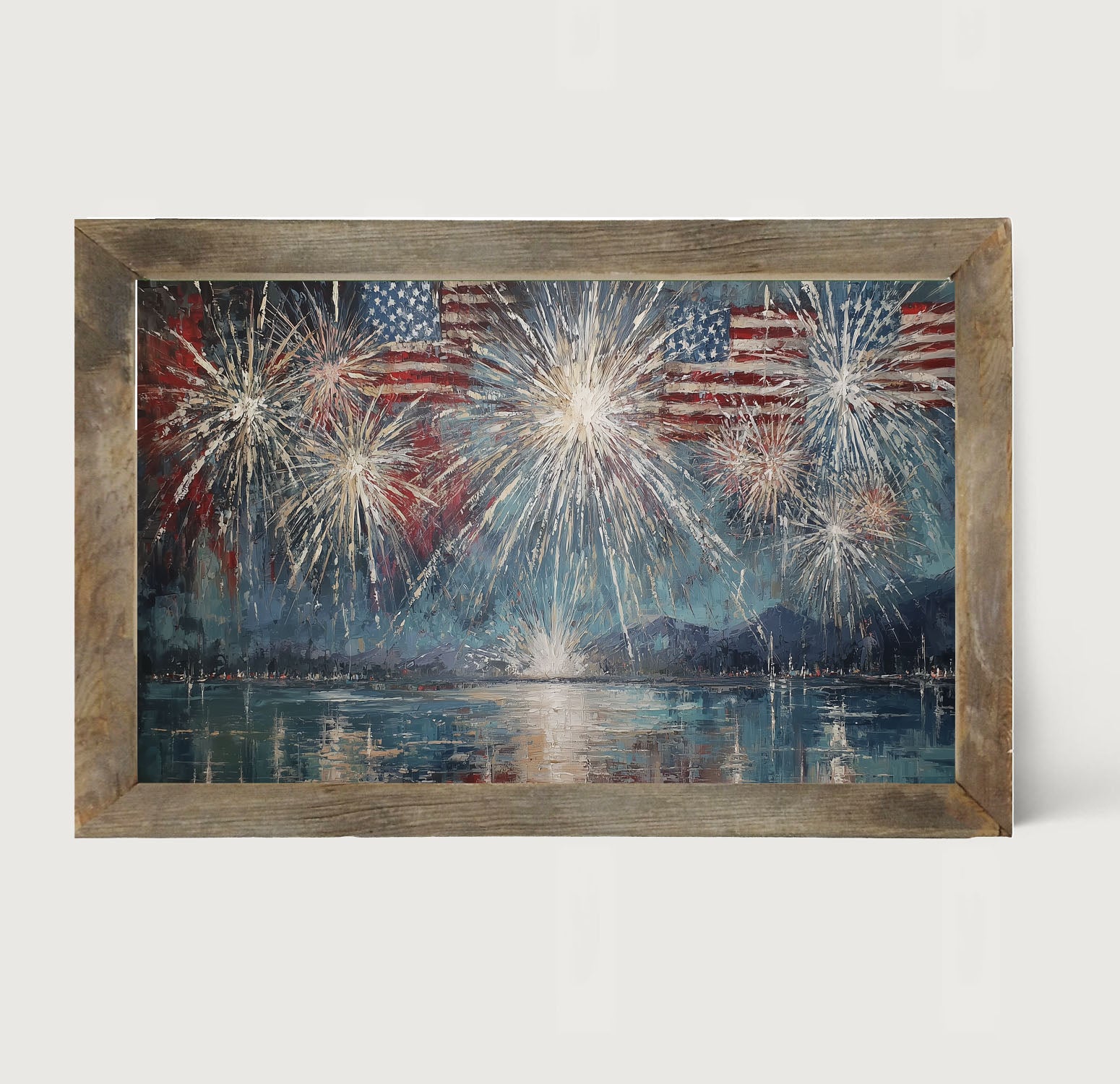 Fireworks over the Lake
