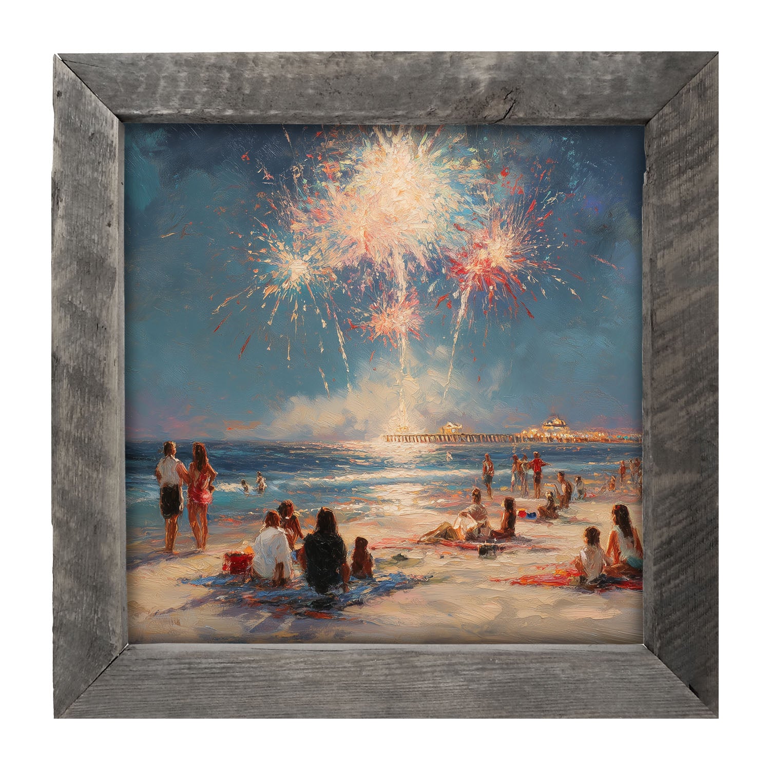 Fireworks and families at the Park