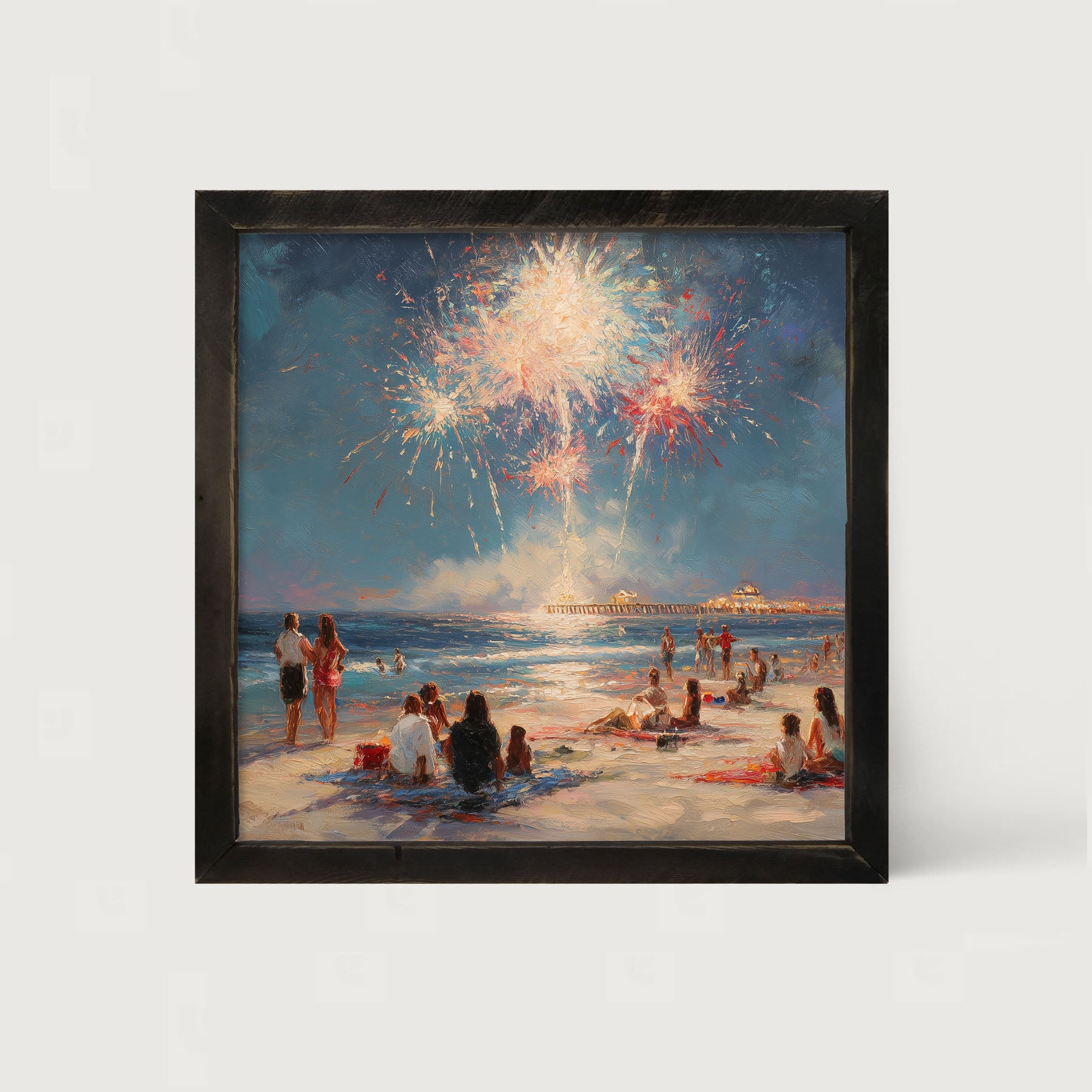Fireworks and families at the Park
