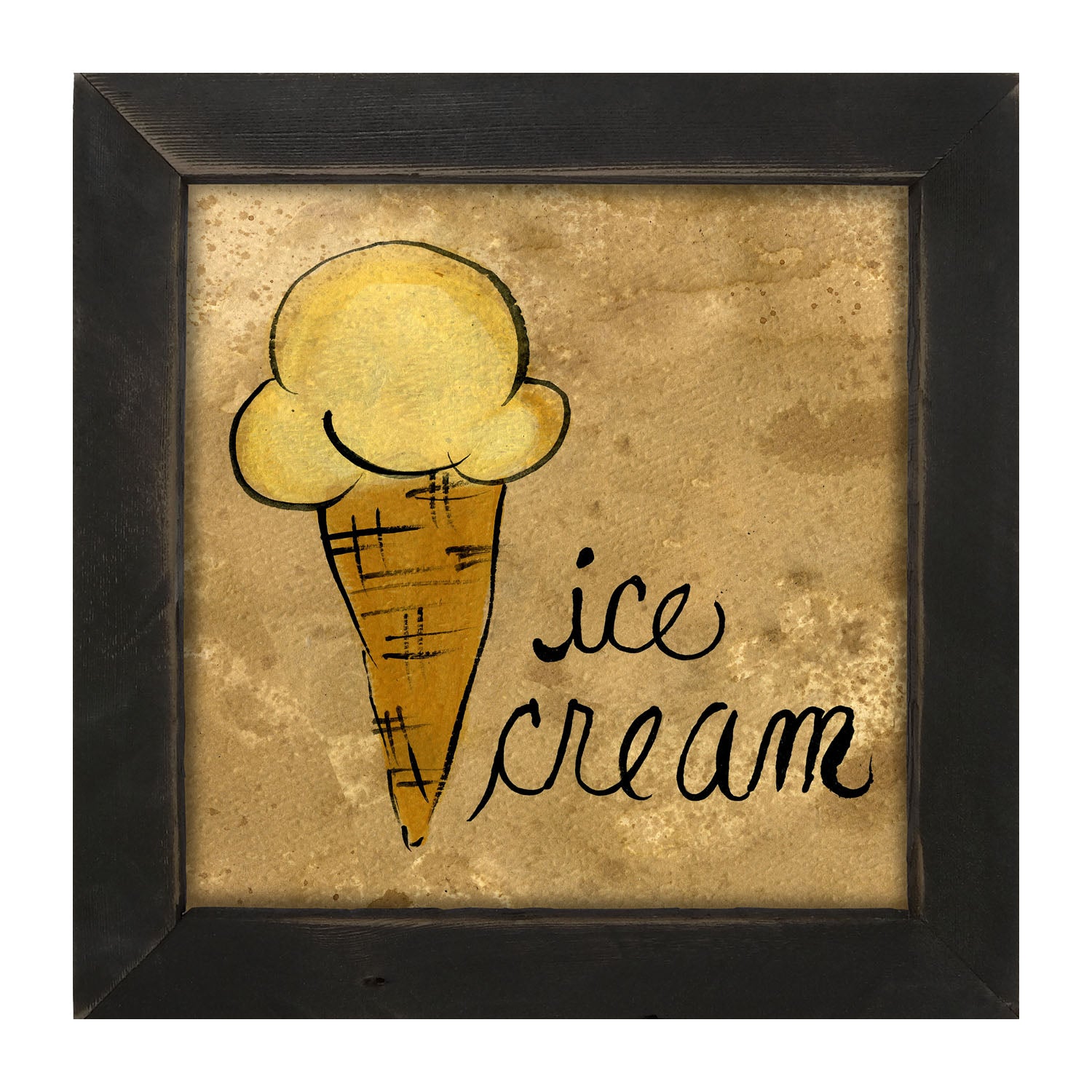 Ice Cream - Framed art