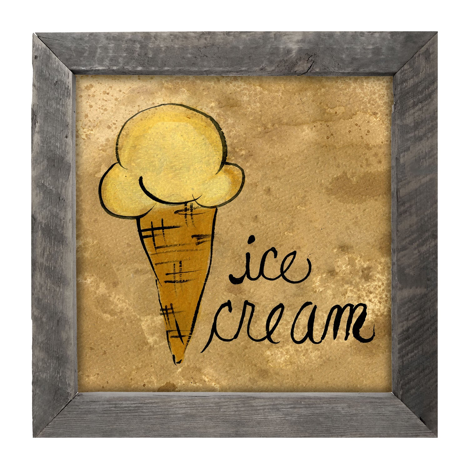 Ice Cream - Framed art