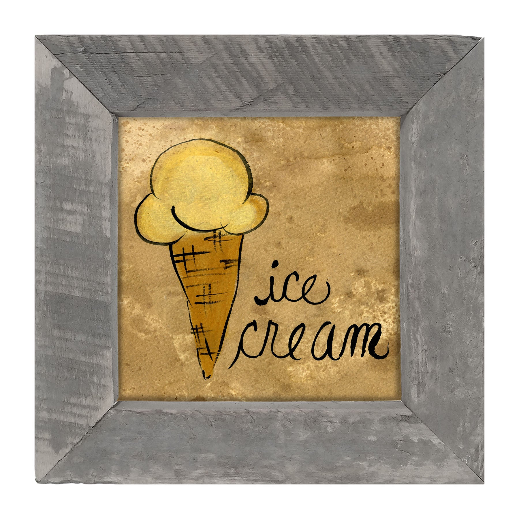 Ice Cream - Framed art