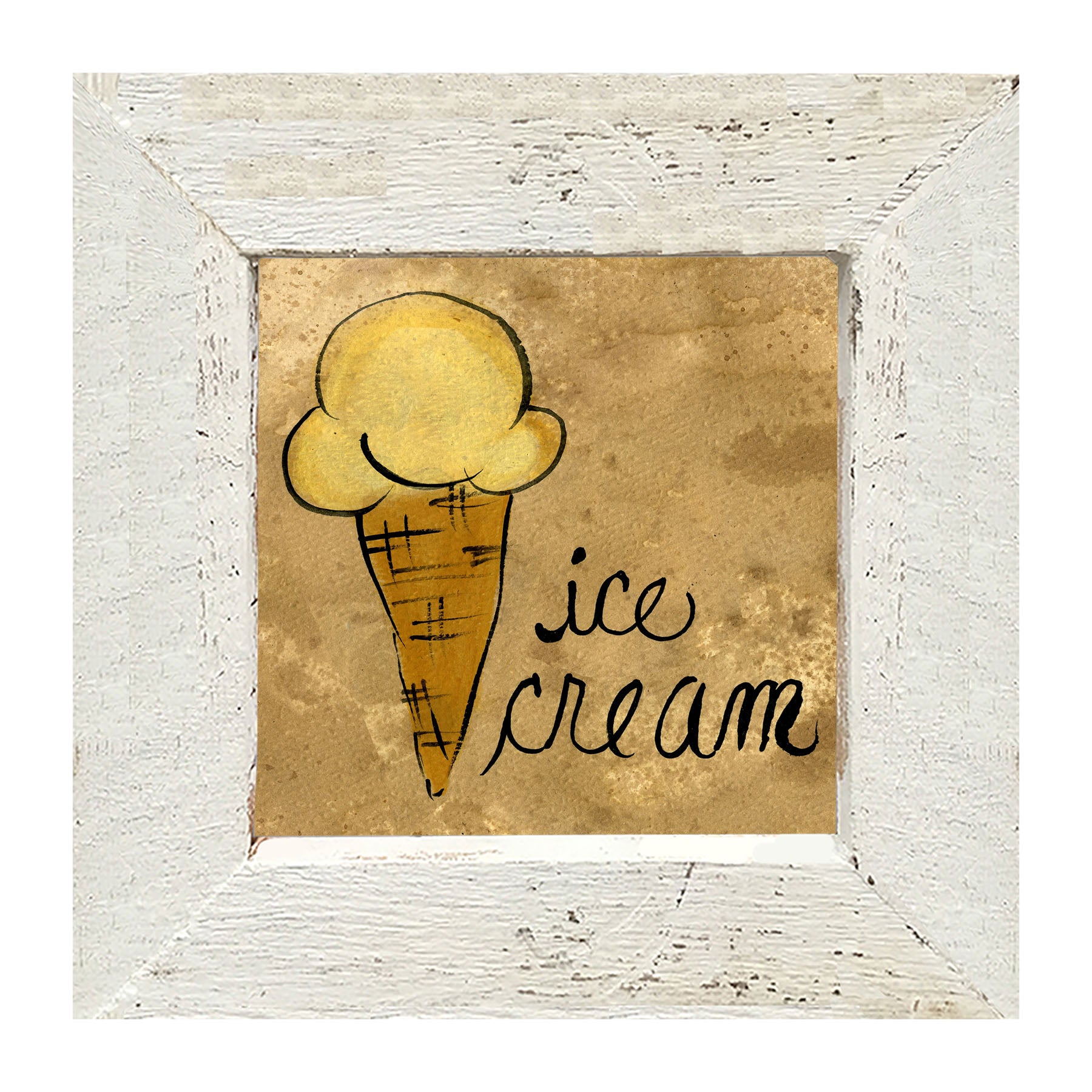 Ice Cream - Framed art