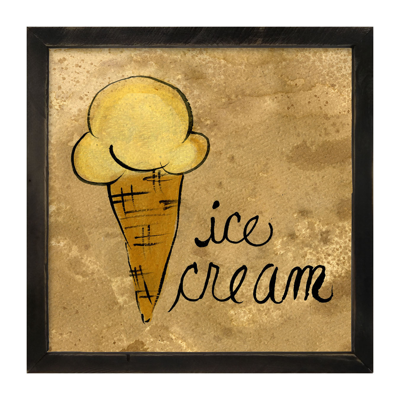 Ice Cream - Framed art