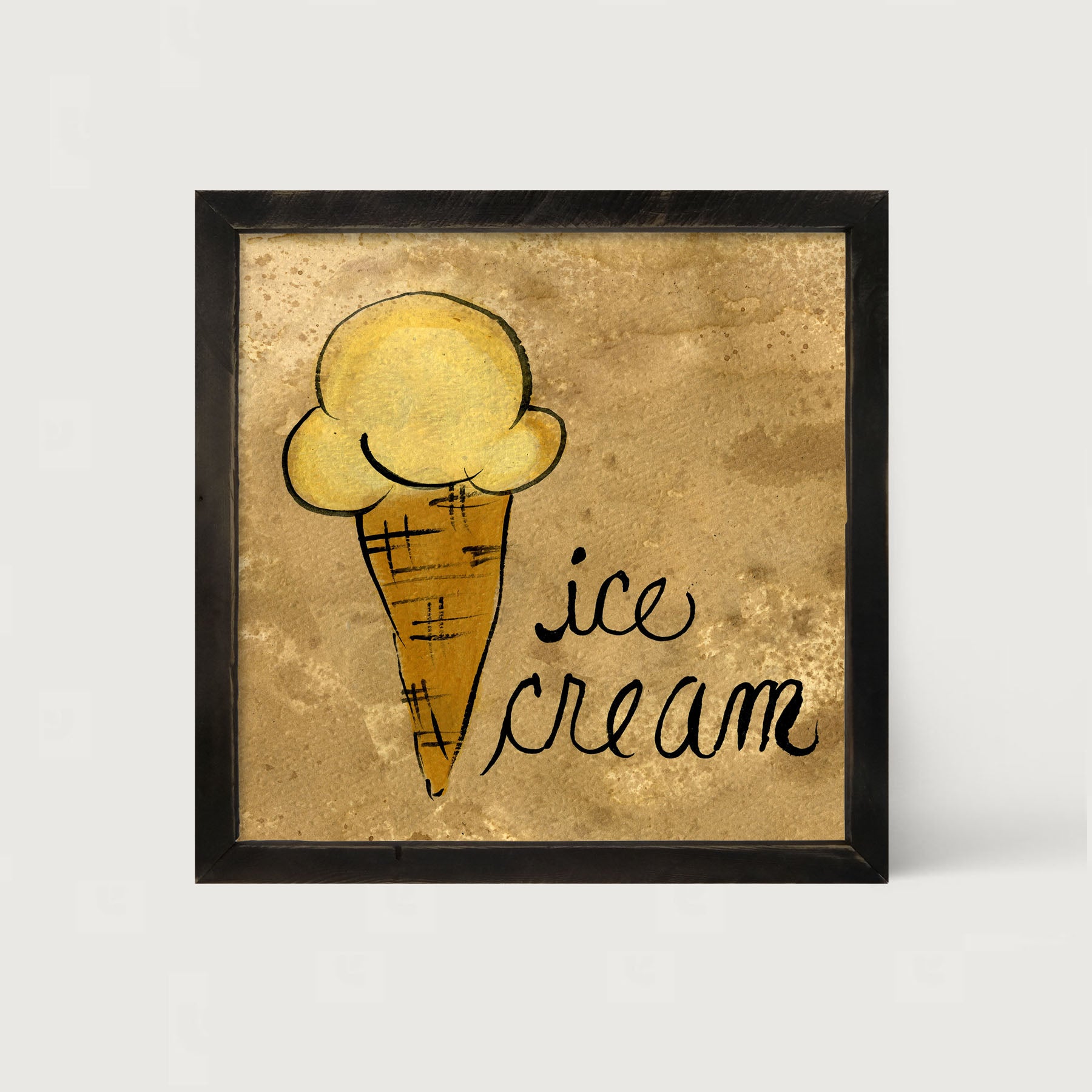 Ice Cream - Framed art