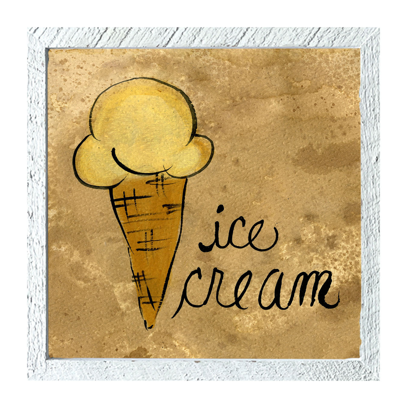 Ice Cream - Framed art