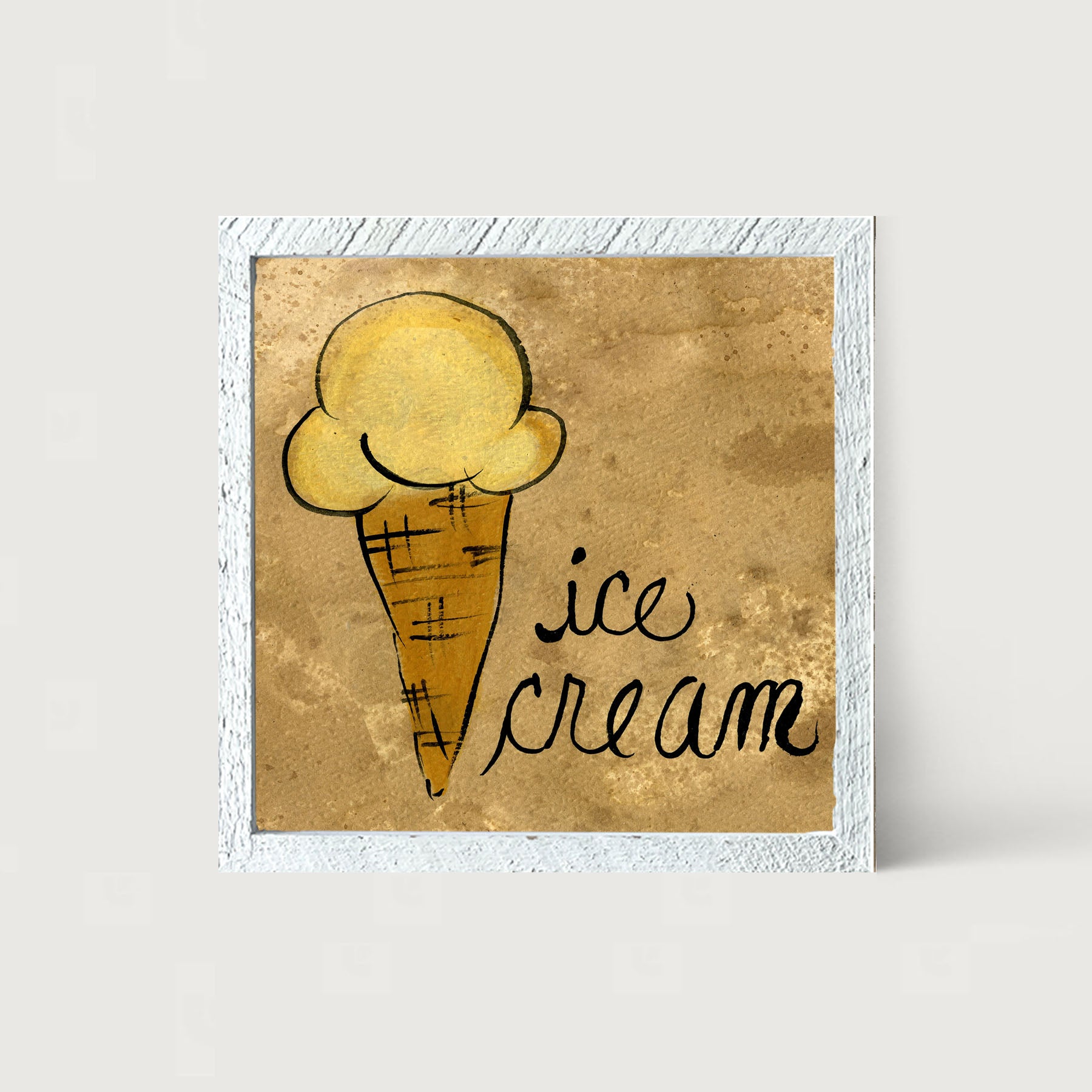 Ice Cream - Framed art