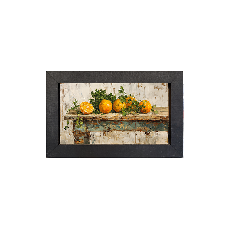 Sideboard Still Life - Oranges - Framed Art