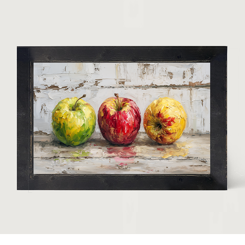 Sideboard Still Life - A Variety of Apples