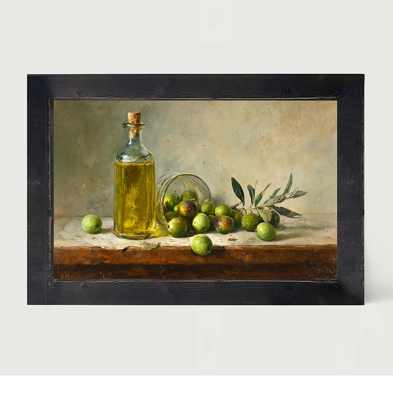 Sideboard Still Life - Green Olives