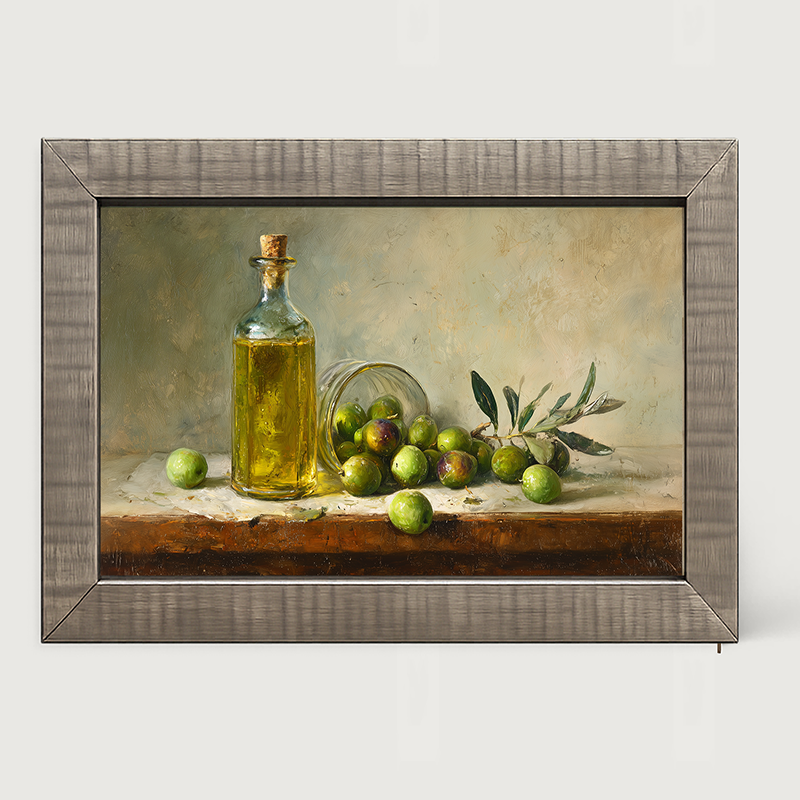 Sideboard Still Life - Green Olives
