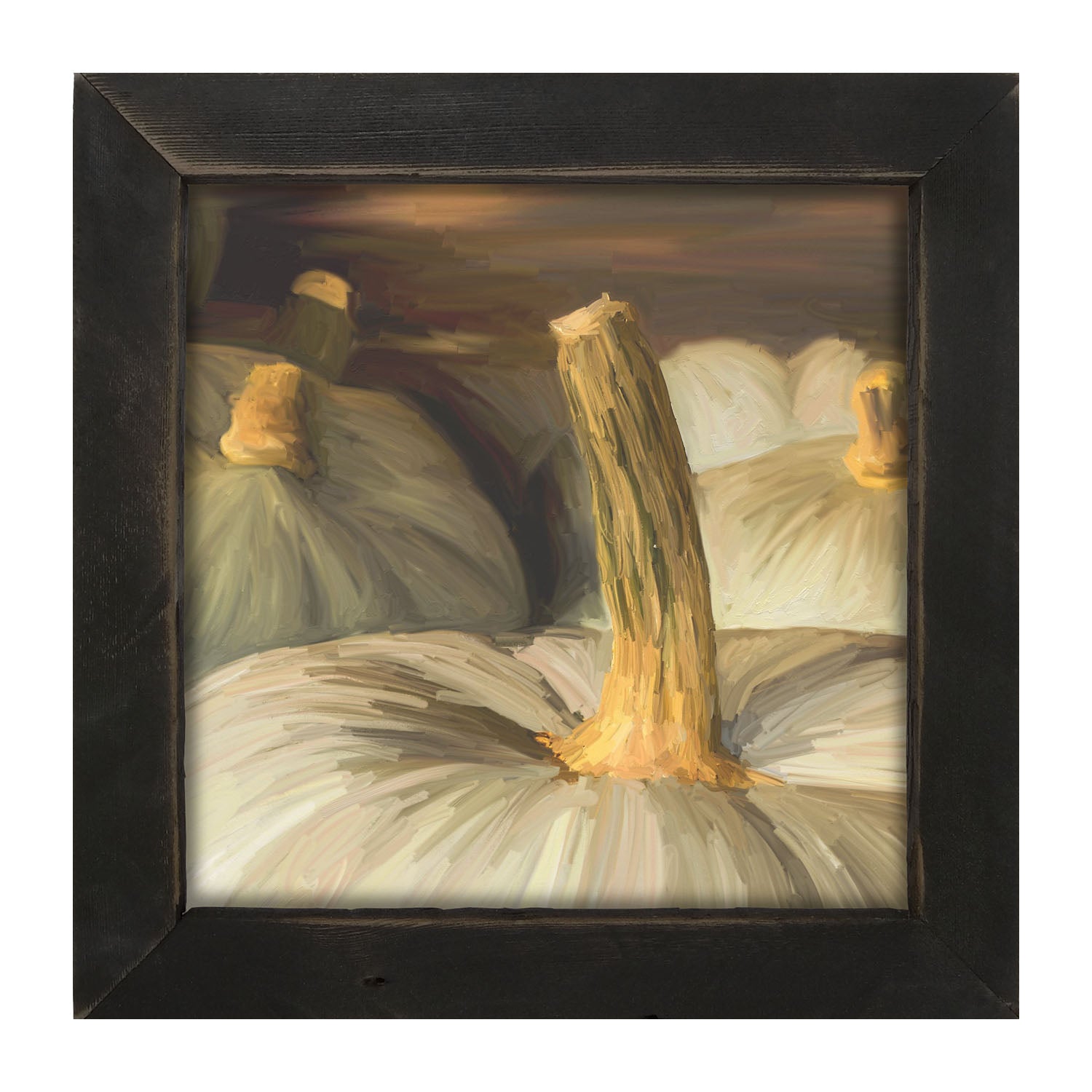 Spicy Pumpkins - Framed art