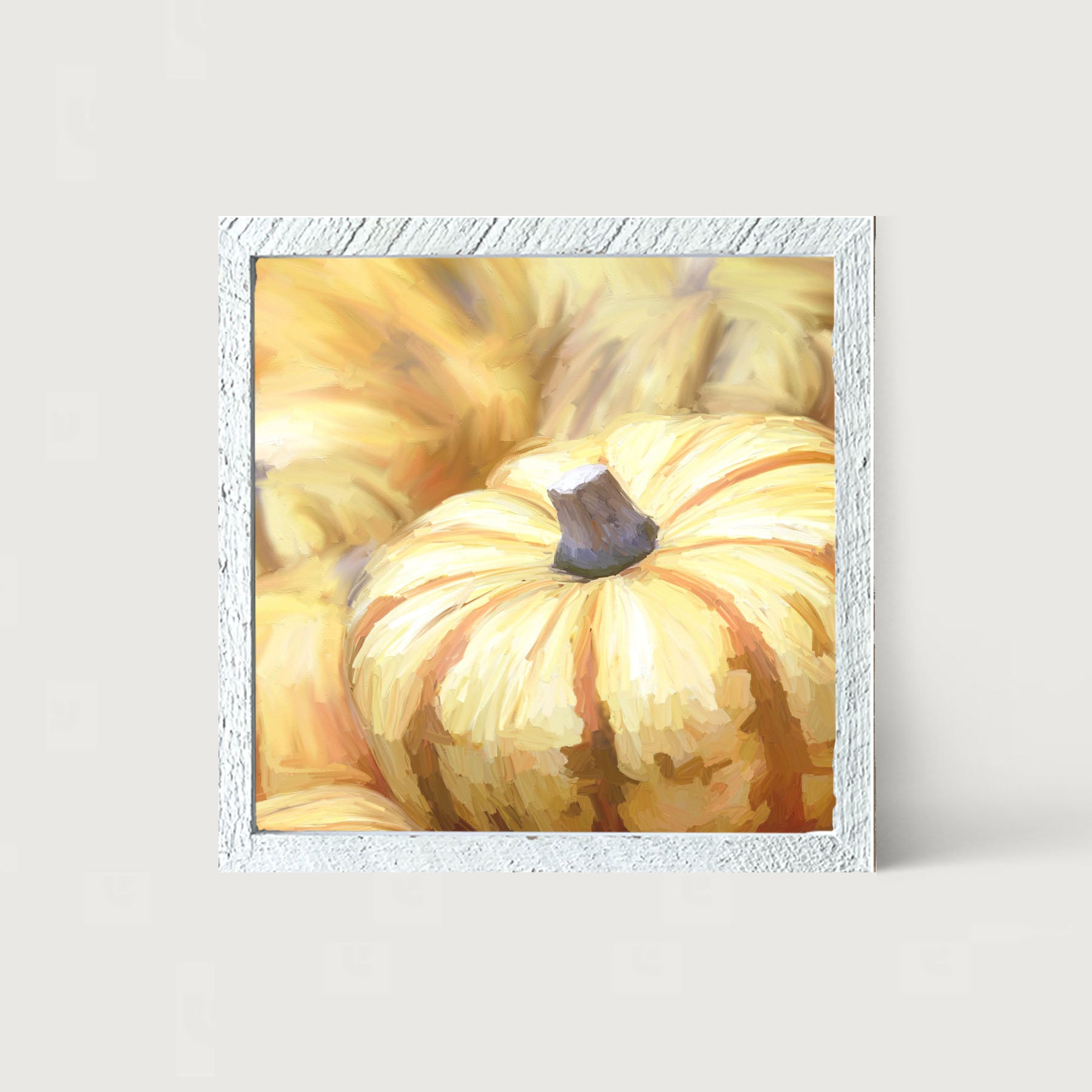 Dreamy Pumpkins - Framed art