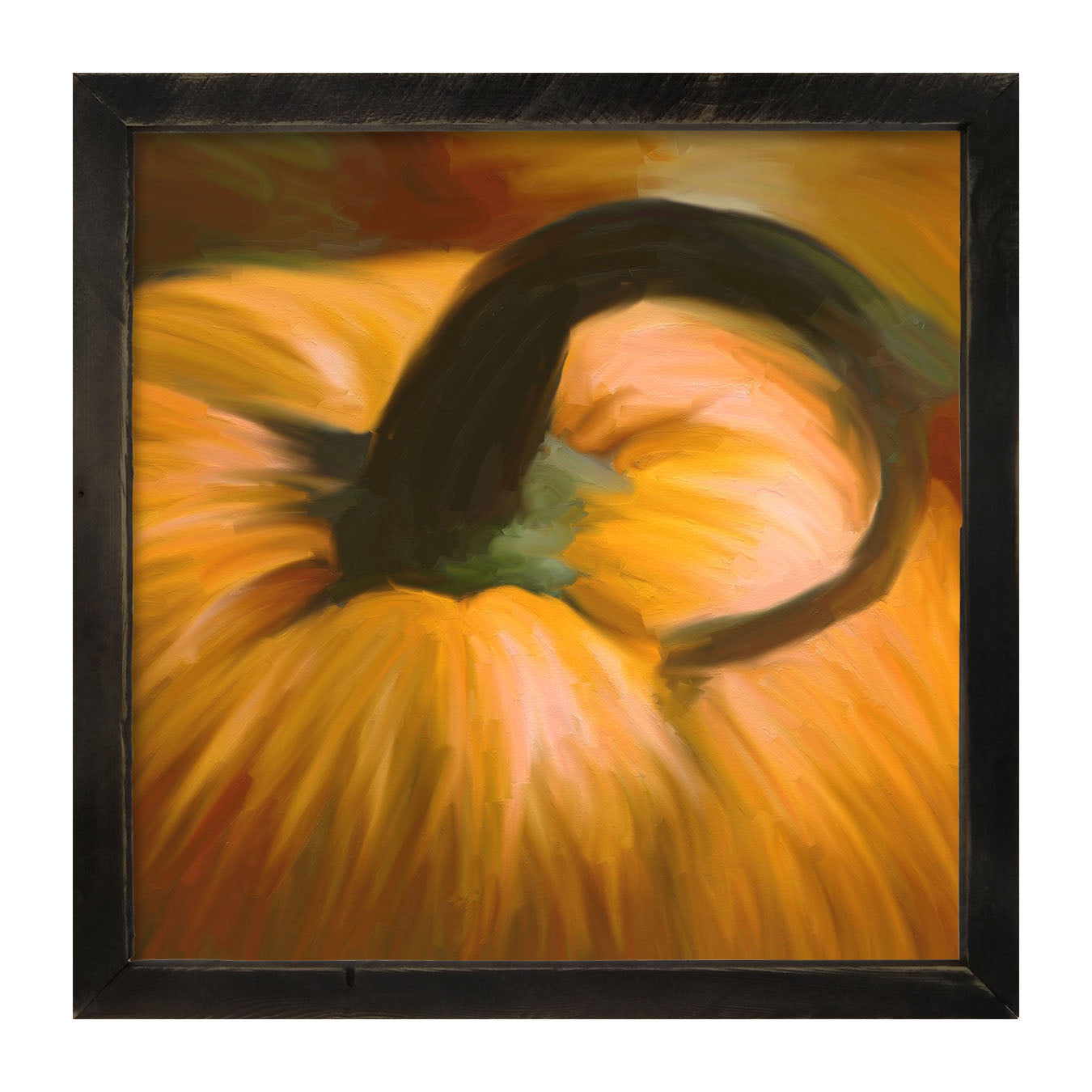 Grande Pumpkin - Framed art