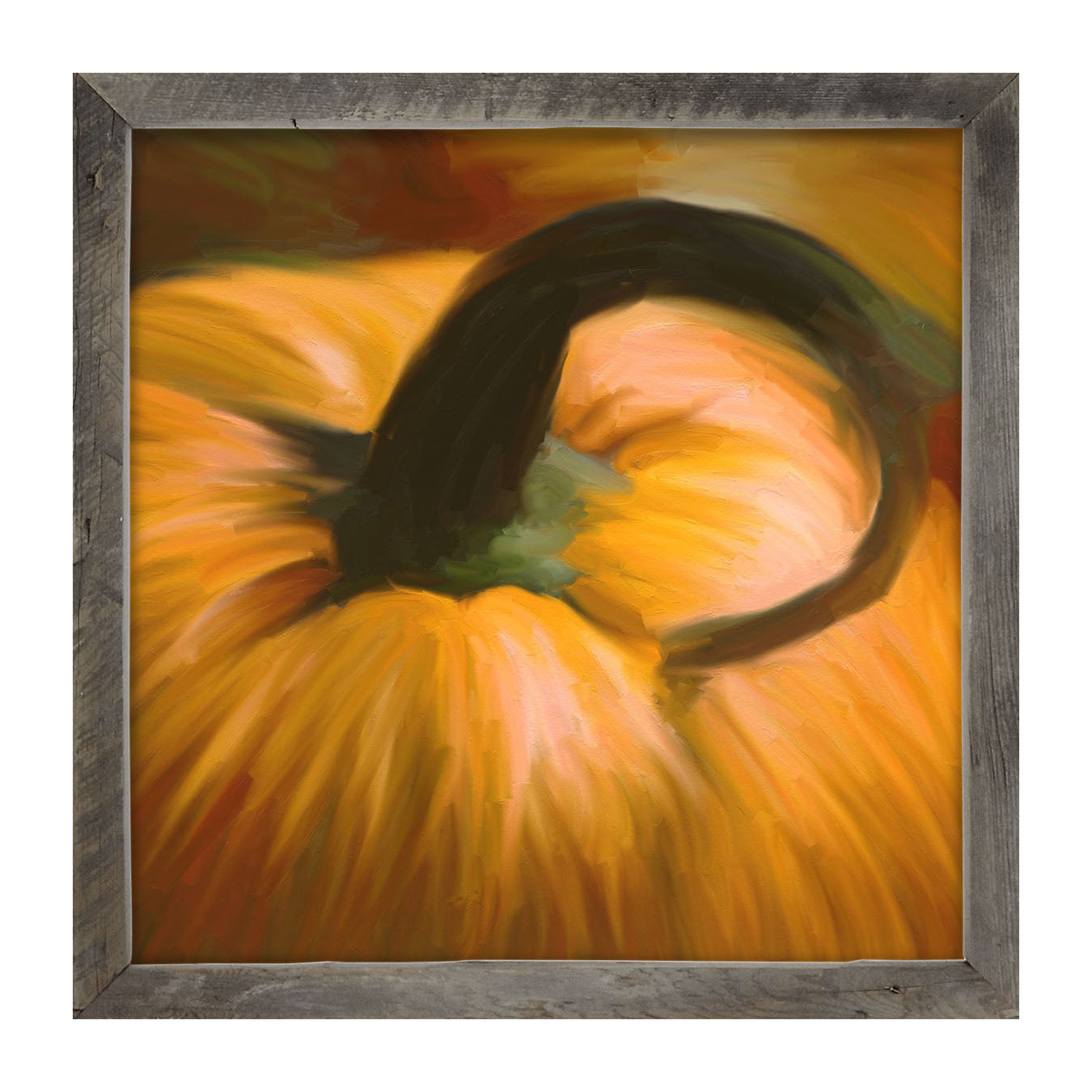 Grande Pumpkin - Framed art