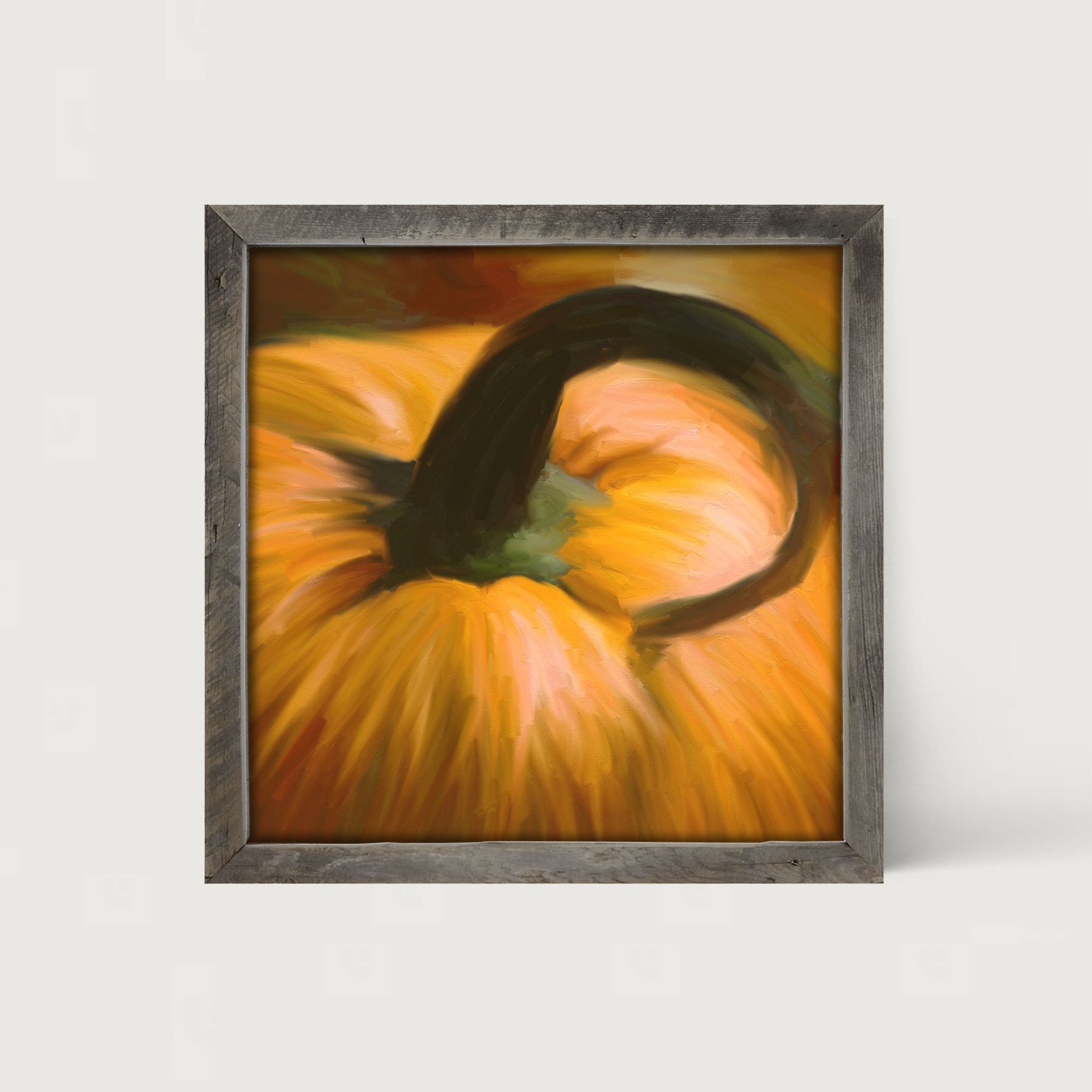 Grande Pumpkin - Framed art