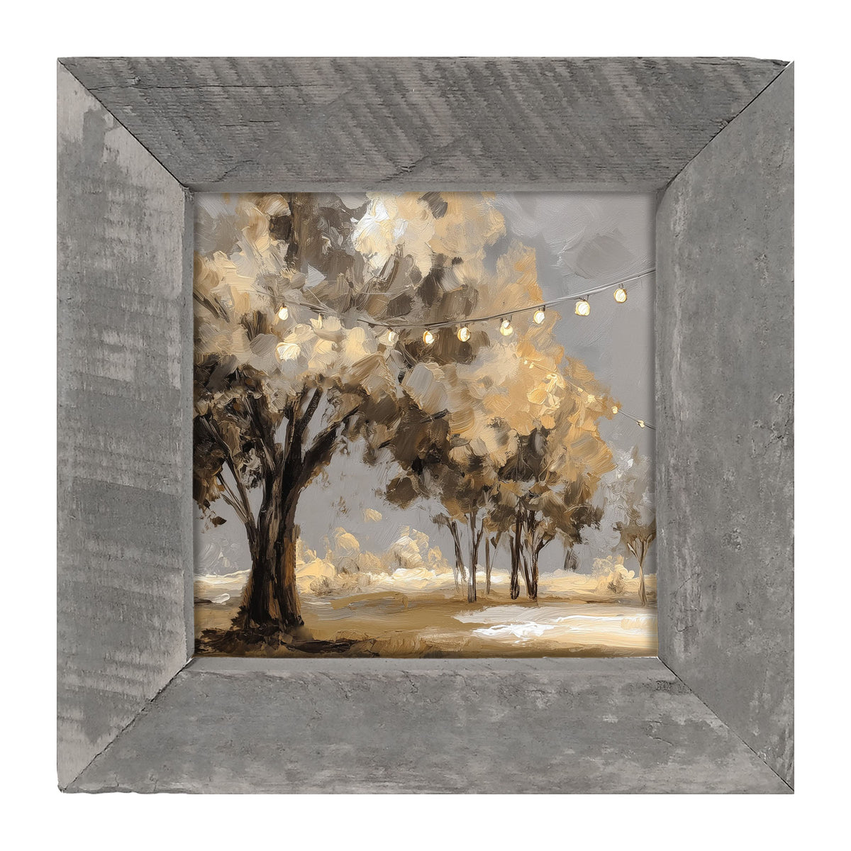 Summer Night Under the Lights - Framed Art