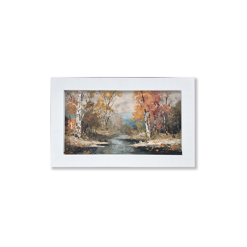 Autumn Country - Forest Stream - Framed Art
