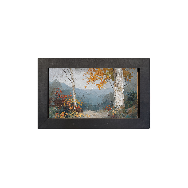 Autumn Country - Mountain View - Framed Art