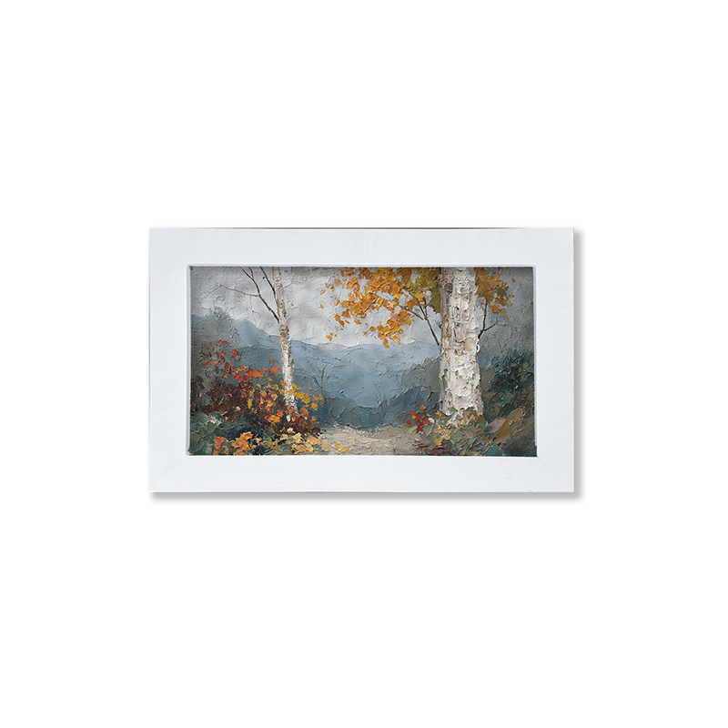Autumn Country - Mountain View - Framed Art