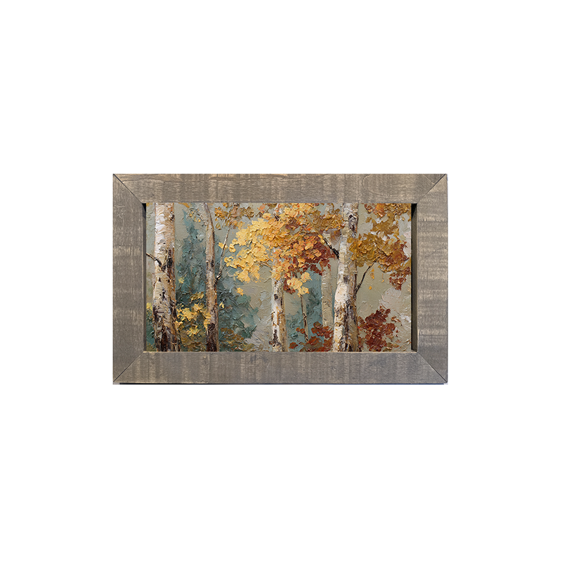 Autumn Country - Forest Leaves - Framed Art