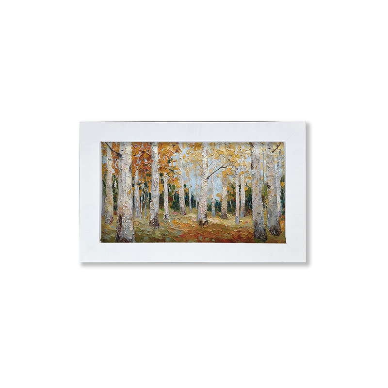 Autumn Country - Golden Trees - Framed Art